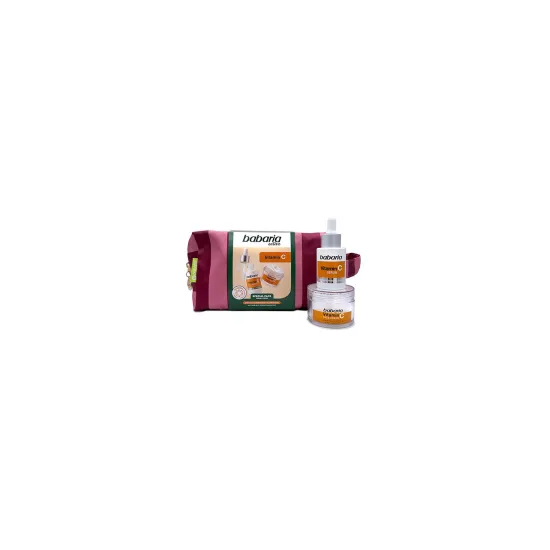 BABARIA FACIAL VITAMINA C NECESER RAYAS