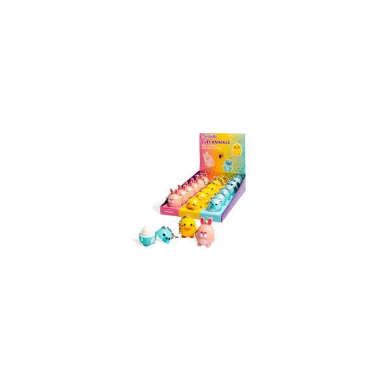 MARTINELIA WORLD ANIMALS LIP BALM KEYCHAIN EXP....